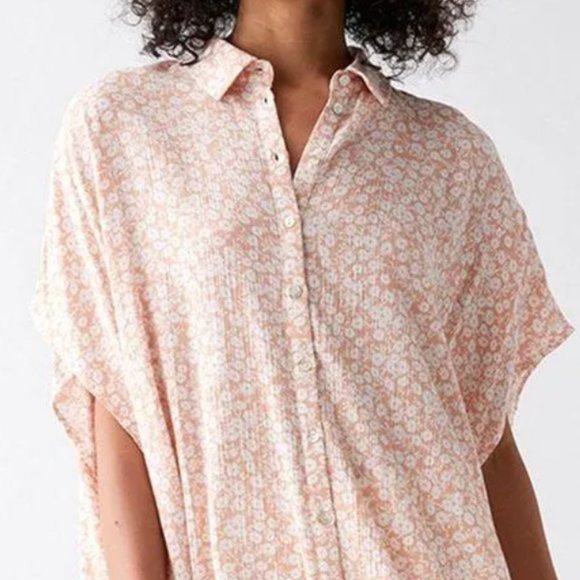 Lost + Wander Dresses & Skirts - Lost+Wander Floral Shirt Dress M/L